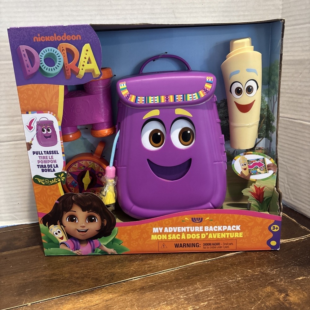 NEW Dora The Explorer My‎ Talking Backpack And Accessories My Adventure